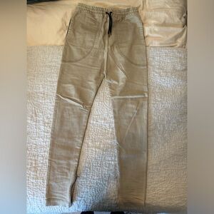 Men’s Small I Love Ugly Beige Pants